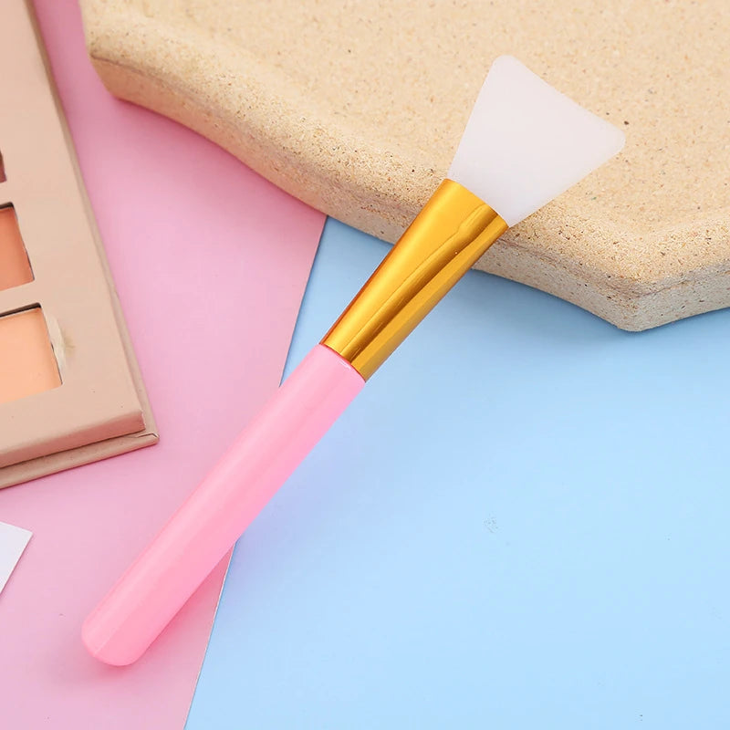 1PCS Color Silicone Mask Brush Flexible Facial Mud Applicator Body Lotion Cream Blending Cosmetics DIY Makeup Beauty Tools