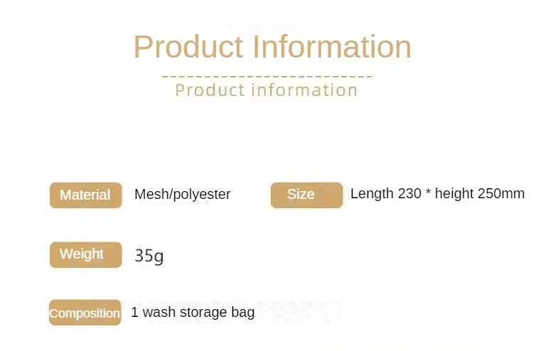 1pc Large Capacity Mesh Drawstring Cosmetic Bag Organizer Toiletry Body Shower Accessories Storage Bags Travel Handbags Swim Bag