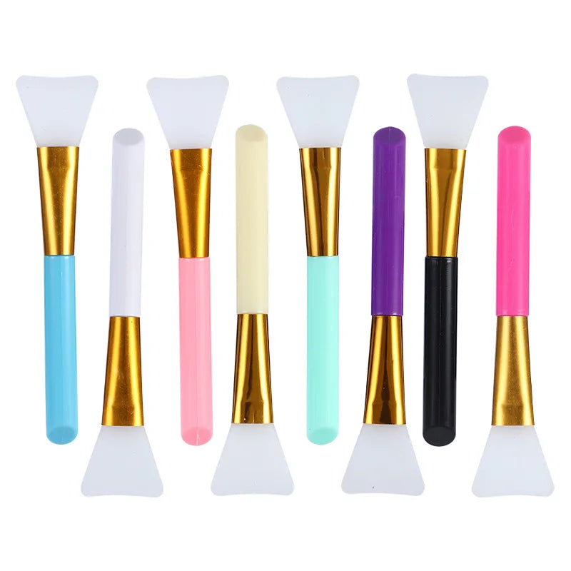 1PCS Color Silicone Mask Brush Flexible Facial Mud Applicator Body Lotion Cream Blending Cosmetics DIY Makeup Beauty Tools