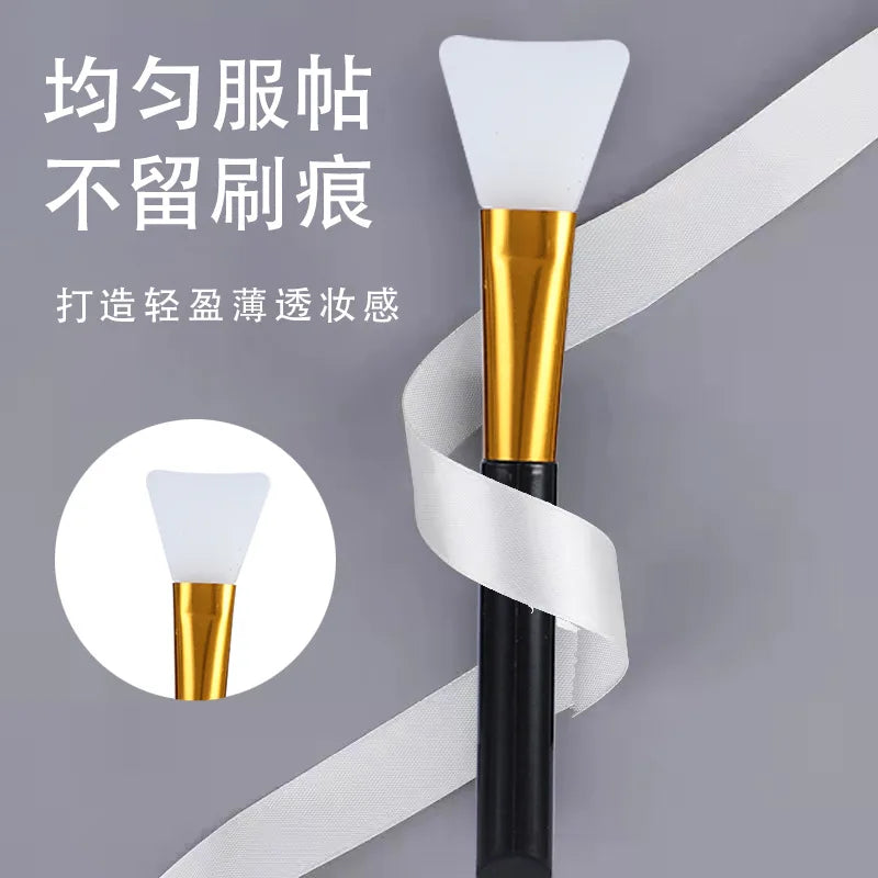 1PCS Color Silicone Mask Brush Flexible Facial Mud Applicator Body Lotion Cream Blending Cosmetics DIY Makeup Beauty Tools
