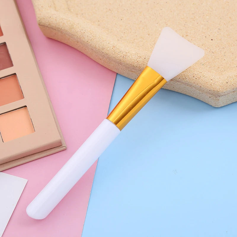 1PCS Color Silicone Mask Brush Flexible Facial Mud Applicator Body Lotion Cream Blending Cosmetics DIY Makeup Beauty Tools