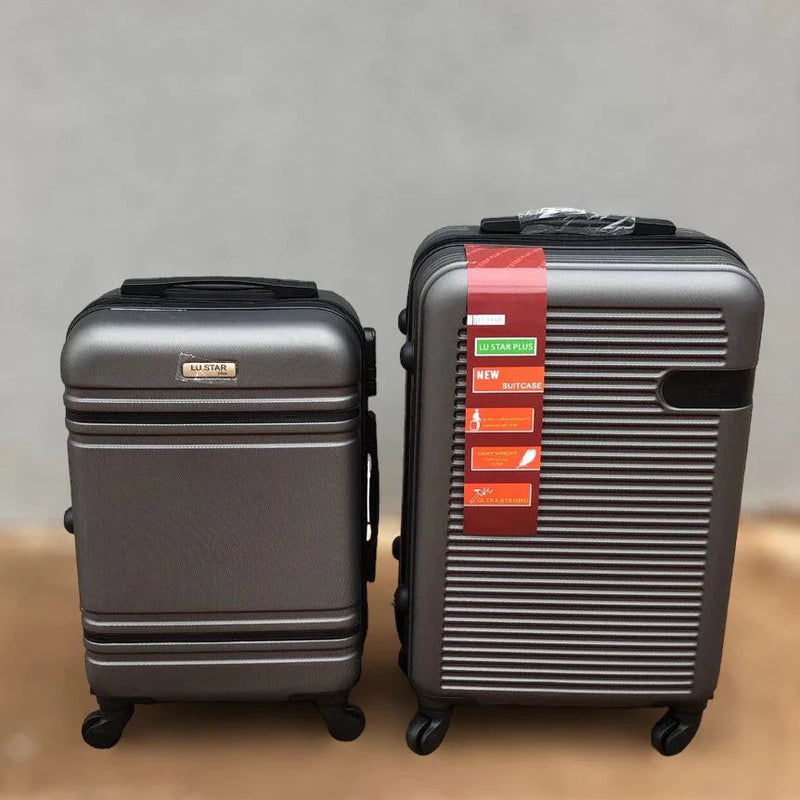 Kit 2 Malas de Viagem ABS 360° com Cadeado – BORDO + DESPACHO