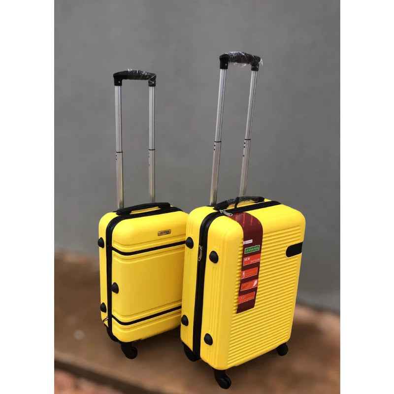 Kit 2 Malas de Viagem ABS 360° com Cadeado – BORDO + DESPACHO