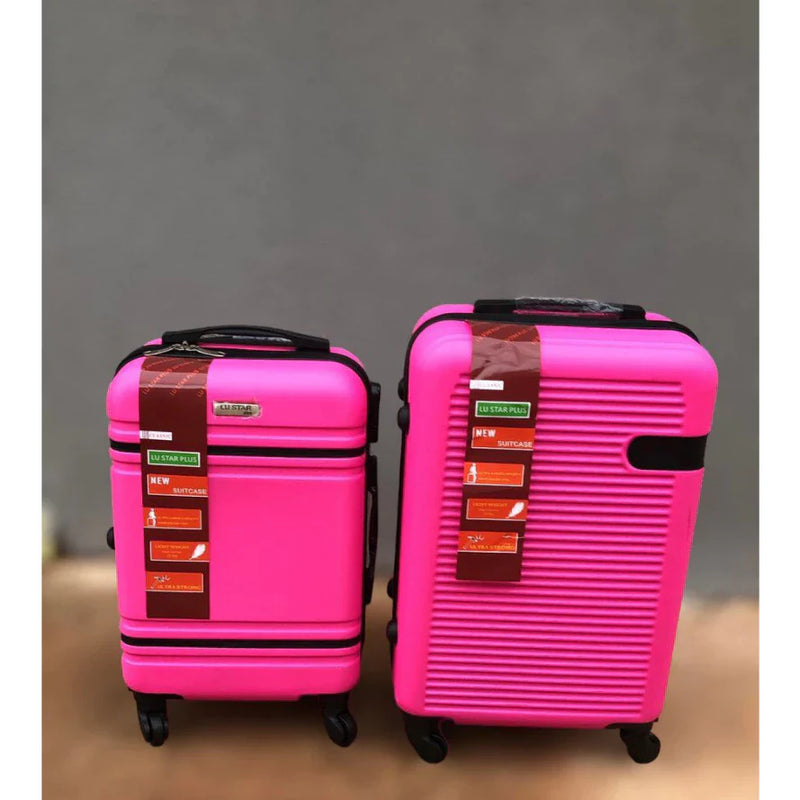 Kit 2 Malas de Viagem ABS 360° com Cadeado – BORDO + DESPACHO