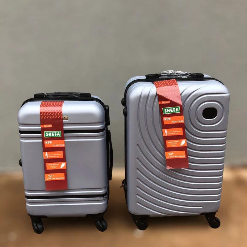 Kit 2 Malas de Viagem ABS 360° com Cadeado – BORDO + DESPACHO