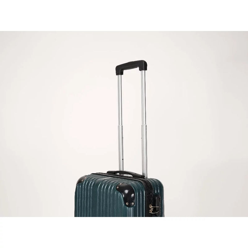 Mala de Bordo Premium 10KG com Rodinhas 360°, Cadeado e Zíper Duplo