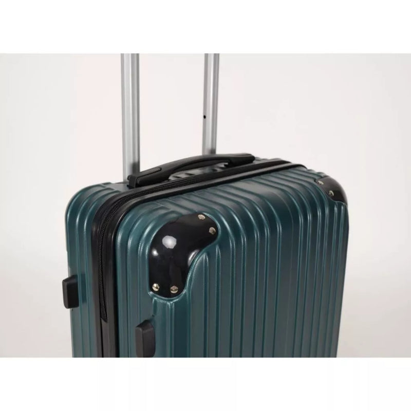 Mala de Bordo Premium 10KG com Rodinhas 360°, Cadeado e Zíper Duplo