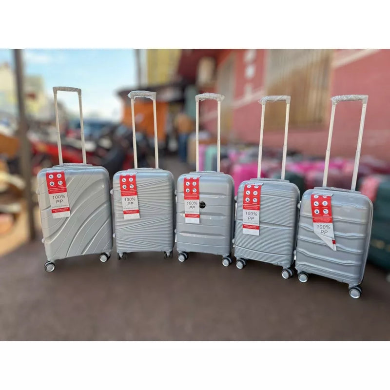 Mala de Bordo Premium 10KG com Rodinhas 360°, Cadeado e Zíper Duplo