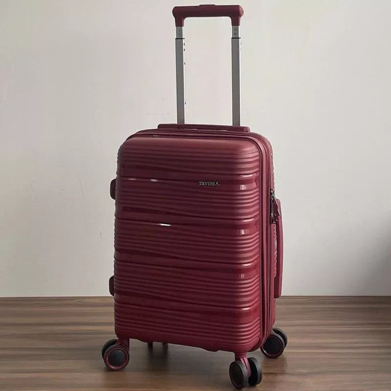 Mala de Bordo Premium 10KG com Rodinhas 360°, Cadeado e Zíper Duplo