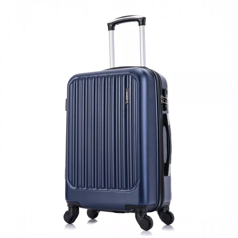 Mala de Bordo Premium 10KG com Rodinhas 360°, Cadeado e Zíper Duplo
