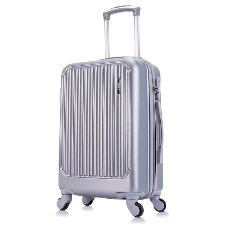 Mala de Bordo Premium 10KG com Rodinhas 360°, Cadeado e Zíper Duplo