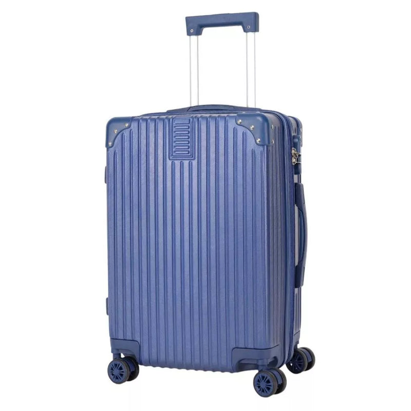 Mala de Bordo Premium 10KG com Rodinhas 360°, Cadeado e Zíper Duplo