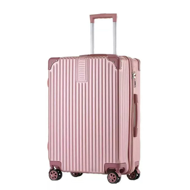 Mala de Bordo Premium 10KG com Rodinhas 360°, Cadeado e Zíper Duplo