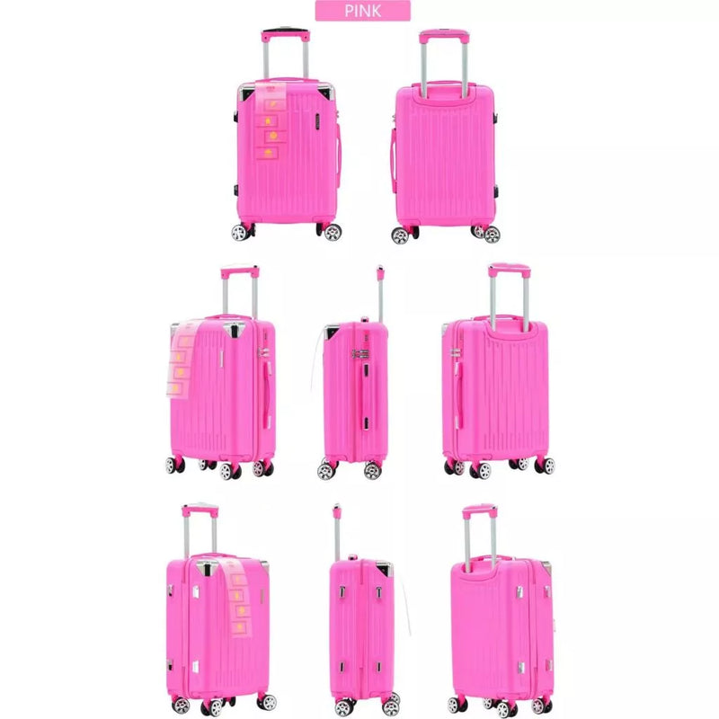 Mala De Viagem/Bordo 10KG,Nova Estilo  Camada Anti-Roubo,Rodas 360Grau