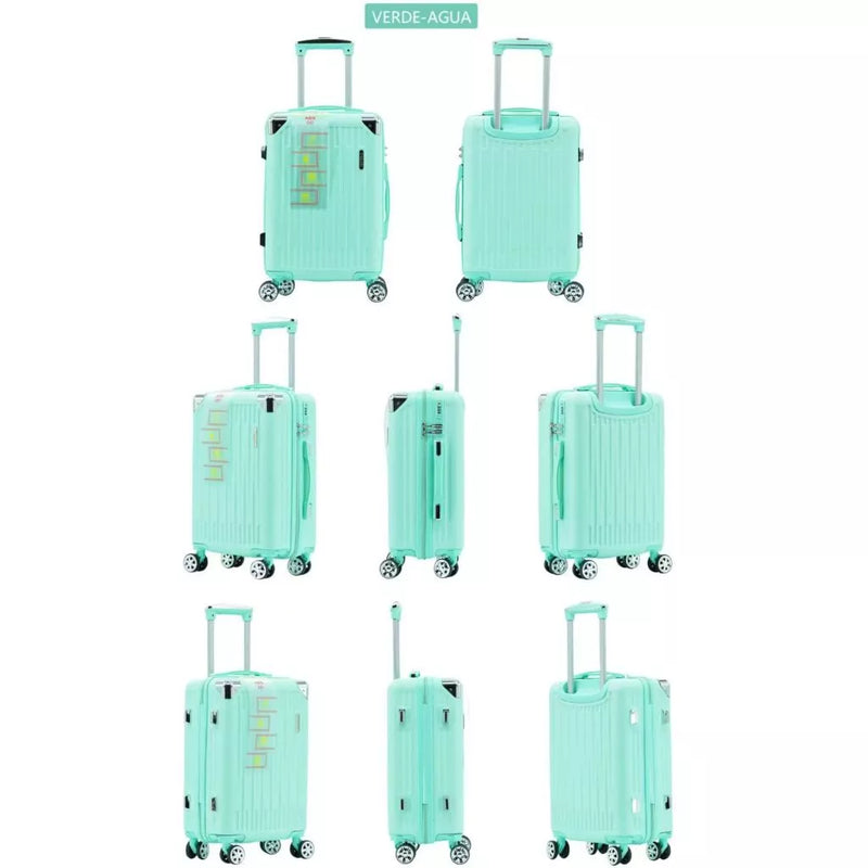 Mala De Viagem/Bordo 10KG,Nova Estilo  Camada Anti-Roubo,Rodas 360Grau