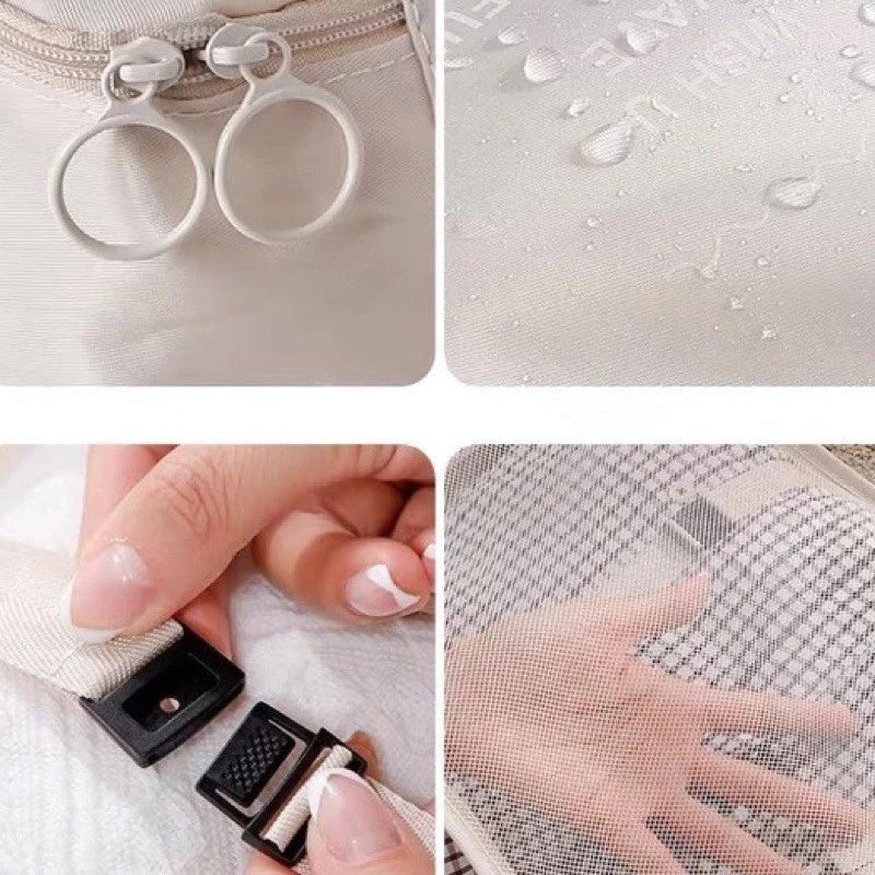 KIT Conjunto 7 Peças Organizador De Viagens Organizadoras Para Malas Bolsa