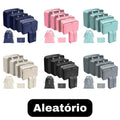 KIT Conjunto 7 Peças Organizador De Viagens Organizadoras Para Malas Bolsa